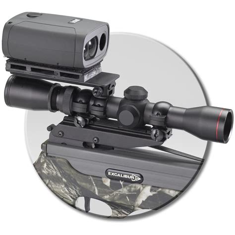 scope mounted rangefinder for crossbow